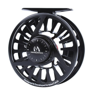 Maximumcatch Fly Fishing Reel 3/4/5/6/7/8WT CNC Machined Aluminium Micro Adjusting Drag Fly Reel