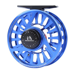 Maximumcatch Fly Fishing Reel 3/4/5/6/7/8WT CNC Machined Aluminium Micro Adjusting Drag Fly Reel