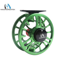 Load image into Gallery viewer, Maximumcatch High Grade TORO Fly Reel 3/4/5/6/7/8WT 6061-T6 Aluminum Green/Blue/Black Color Right Left-Handed Fly Fishing Reel