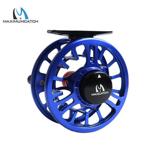 Maximumcatch High Grade TORO Fly Reel 3/4/5/6/7/8WT 6061-T6 Aluminum Green/Blue/Black Color Right Left-Handed Fly Fishing Reel