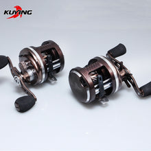 Load image into Gallery viewer, KUYING Tornado BaitCasting Casting Fishing Lure Drum Reel Vessel Wheel Saltwater Fish Line Coil Left Right Handed Free Shipping