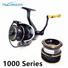 Load image into Gallery viewer, TSURINOYA Jaguar Saltwater Spinning Reel Fishing 10BB Ratio 5.2:1 1000 2000 3000 Metal Handle Ultralight Jigging Fishing Reel