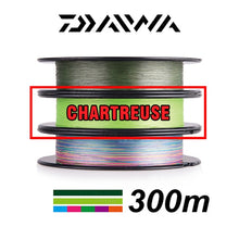 Load image into Gallery viewer, DAIWA 8 Braided Fishing Line - Length:300m/330yds, Diameter:0.2mm-0.42mm,size:30-100lb Japan PE braided line J-Braid Line