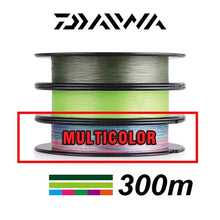 Load image into Gallery viewer, DAIWA 8 Braided Fishing Line - Length:300m/330yds, Diameter:0.2mm-0.42mm,size:30-100lb Japan PE braided line J-Braid Line