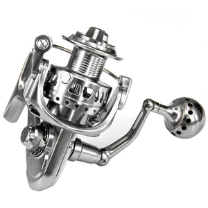 Anti-corrosion Full Metal Saltwater Spinning Reel China Fishing Equipment 11+1 BB 3000 4000 5000 6000 Spining Reels Feeder