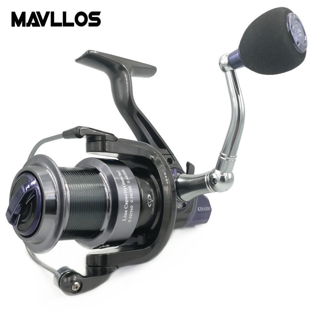 Mavllos Slow Jigging Reel 14BB Speed Ratio 5.2:1 Max Drag 25KG Waterproof Large Line Capacity Long Shots Boat Fishing Reel