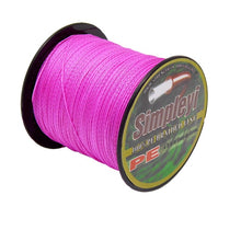 Load image into Gallery viewer, Simpleyi Lure As Gift 100M 6-100LB PE Multifilament Sea Super Braided Japan Strong Fishing Line Carp Fishing For Fish Rope Cord