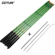 Load image into Gallery viewer, Goture Stream Fishing Rods 3.0m-7.2m Carbon Fiber Telescopic Fishing Rod Hand Pole Feeder for Carp Fishing Tenkara,olta,1pc/lot