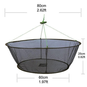 SPORTSHUB Portable Folding Fishing Nets Network Casting Fishes Shrimp Crayfish Catcher Nets FT0009