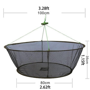 SPORTSHUB Portable Folding Fishing Nets Network Casting Fishes Shrimp Crayfish Catcher Nets FT0009