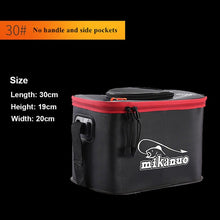 Load image into Gallery viewer, WALK FISH Portable EVA Fishing Bag Collapsible Fishing Bucket Live Fish Box Camping Water Container Pan Basin Tackle Storage Bag