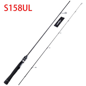 SeekBass flexible ul spinning rod 1.58m1.8m 0.8-5g lure weight ultralight spinning rods ultra light casting spinning fishing rod