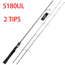 Load image into Gallery viewer, SeekBass flexible ul spinning rod 1.58m1.8m 0.8-5g lure weight ultralight spinning rods ultra light casting spinning fishing rod