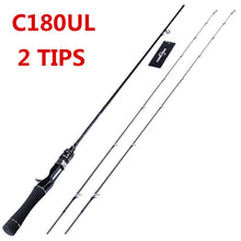 Load image into Gallery viewer, SeekBass flexible ul spinning rod 1.58m1.8m 0.8-5g lure weight ultralight spinning rods ultra light casting spinning fishing rod