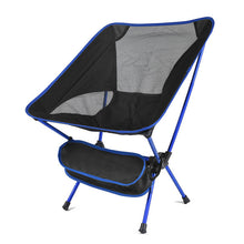 Load image into Gallery viewer, Travel Ultralight Folding Chair Superhard High Load Outdoor Camping Chair Portable Beach Hiking Picnic Seat Fishing Tools Chair