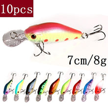 Load image into Gallery viewer, TUYA Fishing Set Wobblers Fishing Lure Set Minnow Trolling Artificial Bait Bionic Fish Big Wobbler Deep water Longbill Hard Lure