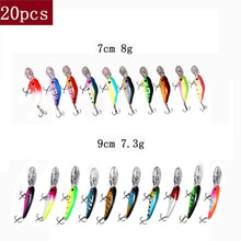 Load image into Gallery viewer, TUYA Fishing Set Wobblers Fishing Lure Set Minnow Trolling Artificial Bait Bionic Fish Big Wobbler Deep water Longbill Hard Lure