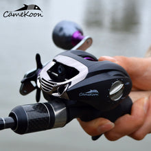 Load image into Gallery viewer, CAMEKOON VIKING Baitcasting Fishing Reel 6KG Max Drag 12+1 Bearings 6.3:1 Smooth Low Profile Baitcaster Reel