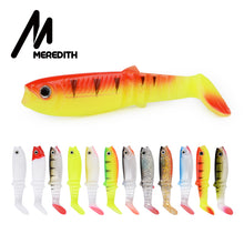 Load image into Gallery viewer, MEREDITH Cannibal 80mm 100mm 125mm  Artificial Soft Lures Baits Fishing Lure leurre shad silicone Bait T Tail Wobblers