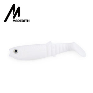 MEREDITH Cannibal 80mm 100mm 125mm  Artificial Soft Lures Baits Fishing Lure leurre shad silicone Bait T Tail Wobblers