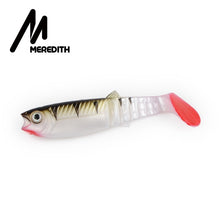 Load image into Gallery viewer, MEREDITH Cannibal 80mm 100mm 125mm  Artificial Soft Lures Baits Fishing Lure leurre shad silicone Bait T Tail Wobblers