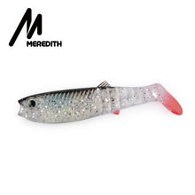 Load image into Gallery viewer, MEREDITH Cannibal 80mm 100mm 125mm  Artificial Soft Lures Baits Fishing Lure leurre shad silicone Bait T Tail Wobblers