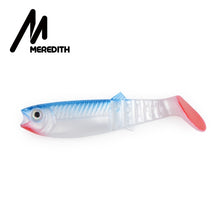 Load image into Gallery viewer, MEREDITH Cannibal 80mm 100mm 125mm  Artificial Soft Lures Baits Fishing Lure leurre shad silicone Bait T Tail Wobblers