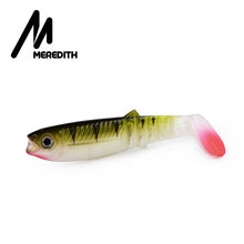 Load image into Gallery viewer, MEREDITH Cannibal 80mm 100mm 125mm  Artificial Soft Lures Baits Fishing Lure leurre shad silicone Bait T Tail Wobblers