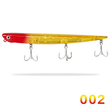 Load image into Gallery viewer, Hunthouse swimbait bay ruf manic fishing lure pencil bait sinking 99mm 18.5g 155mm 31.5g origin hook for sea bass bluefish perch