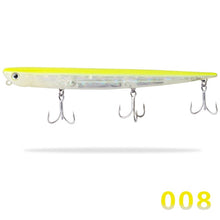 Load image into Gallery viewer, Hunthouse swimbait bay ruf manic fishing lure pencil bait sinking 99mm 18.5g 155mm 31.5g origin hook for sea bass bluefish perch