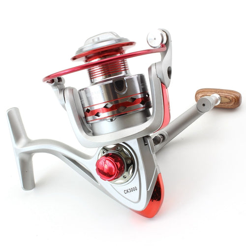 NEW Promotion!CK1000 - 7000 Fishing Reel 12 Ball Bearings 5.2 : 1 fishing Reel Spinning Exchangable Foldable Handle Fishing Reel