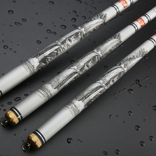 High Quality Telescopic Fishing Rod Carbon Fiber  Casting Rods 3.6m-7.2m  Hand Freshwater Feeder for Carp Fishing